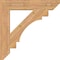 Ekena Millwork Merced Slat Smooth Bracket, Western Red Cedar, 5 1/2"W x 34"D x 34"H BKT06X34X34MRC06SWR - alternate 3
